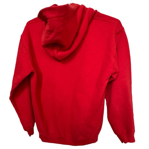 Retro Woodsboro Red Horror Film Club Ghost Face Men’s S Hoodie - Picture 3 of 6